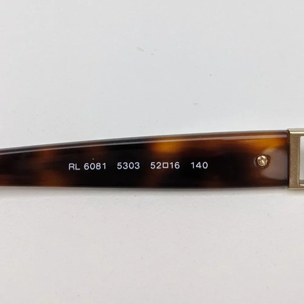 🕶️Made in Italy! Ralph Lauren RL6081 Eyeglasses 52/16 140 /KAB651🕶️